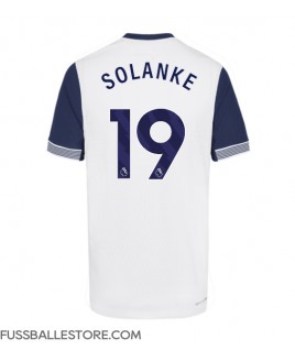 Günstige Tottenham Hotspur Dominic Solanke #19 Heimtrikot 2024-25 Kurzarm